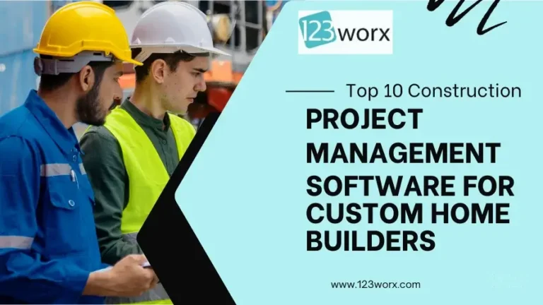 project management software for custom home builders