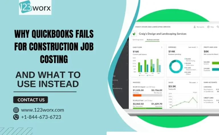 quickbooks job costing construction